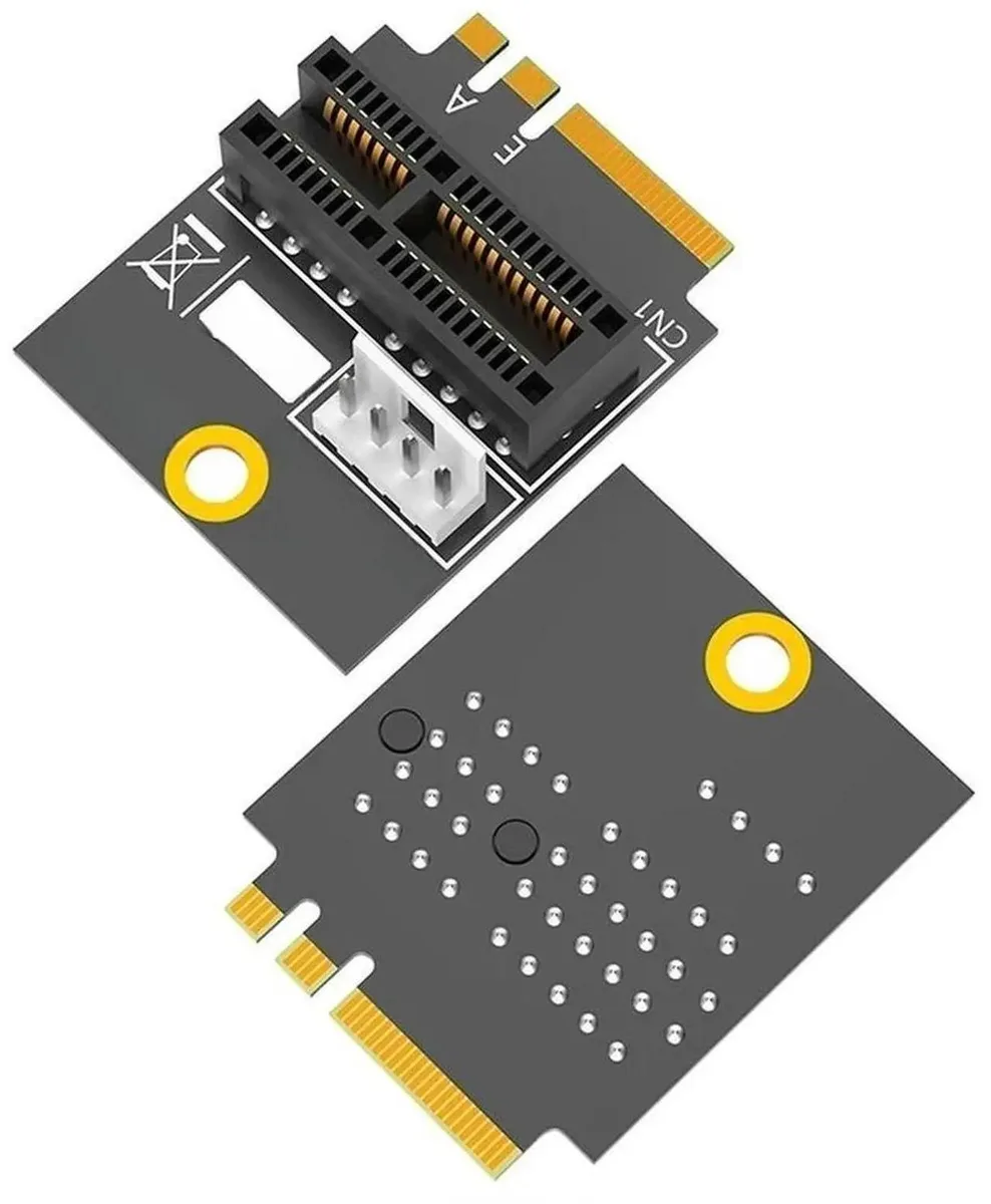 Vszerda Vszerda PCIe x1 to M.2 Key A+E Adapter 2230 4-Pin Power — product photo
