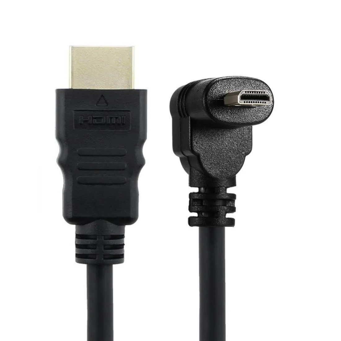 LORDWORLD LORDWORLD Micro HDMI to HDMI 90° Angled Cable 50cm 4K 60Hz — product photo