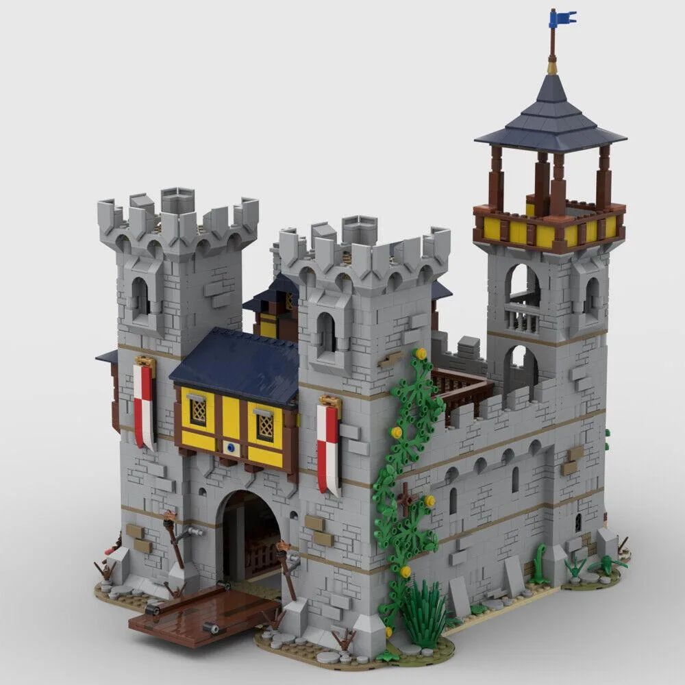 ZITIANYOUBUILD ZITIANYOUBUILD MOC-132740 Modular Castle Fortress 2474 Parts Educational Building Set — product photo