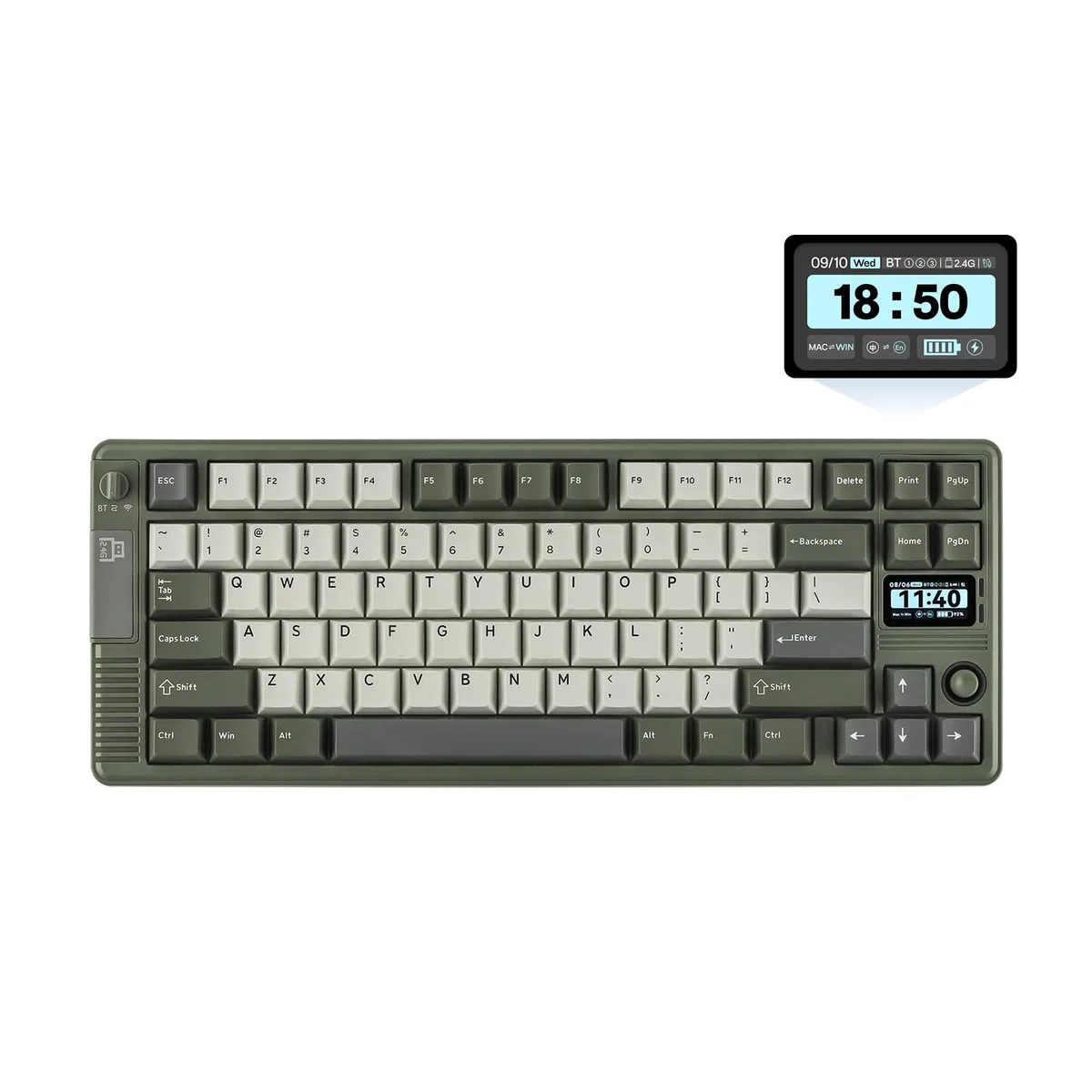 Epomaker Epomaker RT85 75% gaming keyboard 82 keys 8000mAh tri-mode RGB — product photo