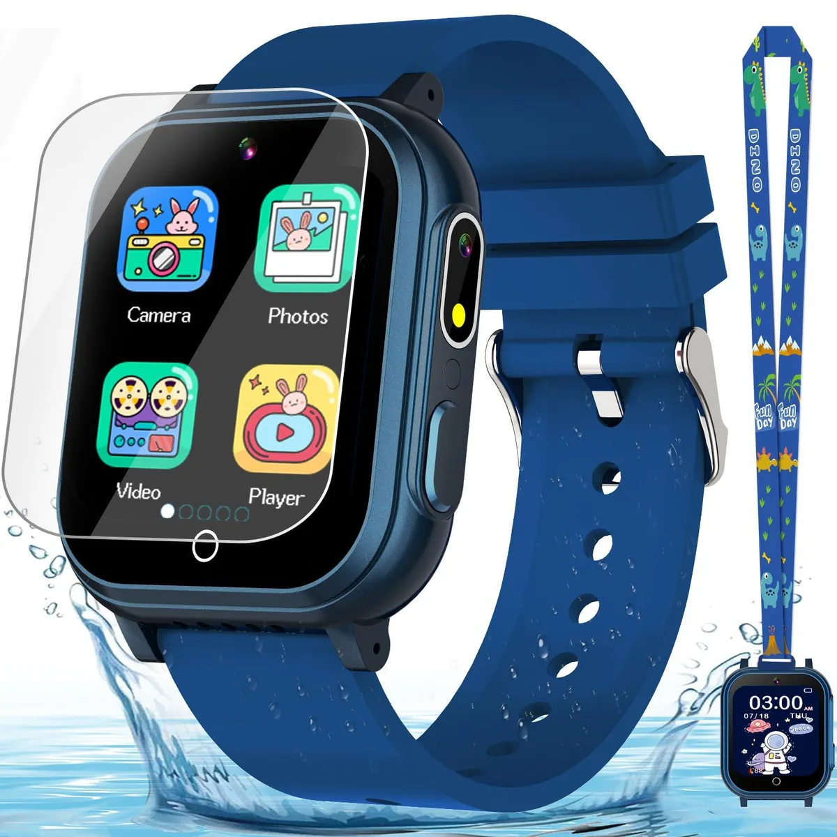 Kids Smart Watch IP67 Waterproof 32 Games Electronics for Kids — product photo