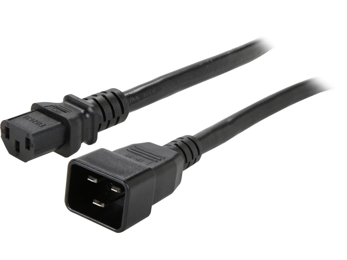 Tripp Lite Tripp Lite P032-003 3.28 ft 12 AWG C13 to C20 computer power cord — product photo