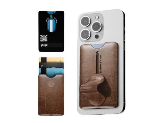 InfinaCore InfinaCore WalleyGrip 2.0 Leather paint phone mount — product photo