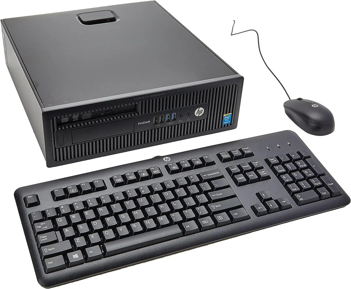 HP HP ProDesk 600 G5R58UT#ABA i5-4590 3.3GHz 4GB DDR3 500GB HDD Win 7 Pro — product photo