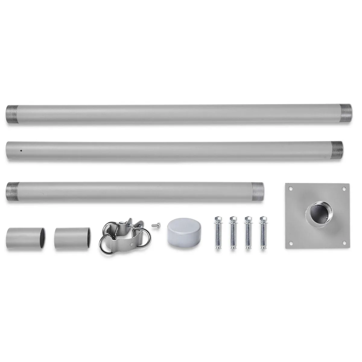 Yescom USA, Inc. Yescom USA, Inc. 07SSP002-10FT-SILVER 10 ft shade sail pole statue — product photo