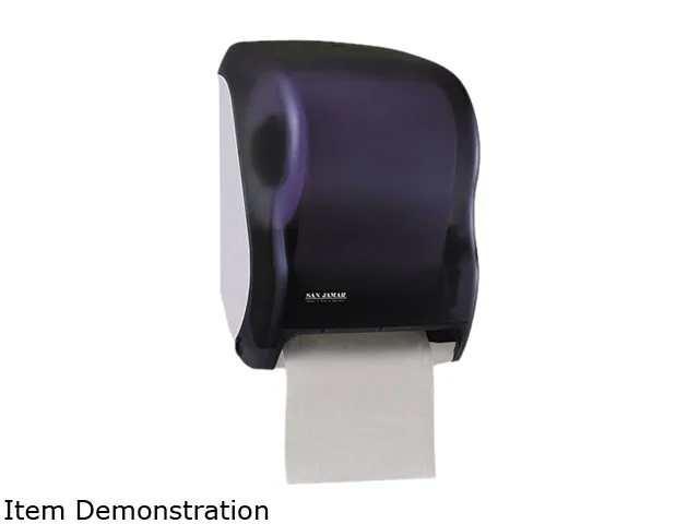 San Jamar San Jamar T1300TBK Touchless Roll Towel Dispenser Black — product photo