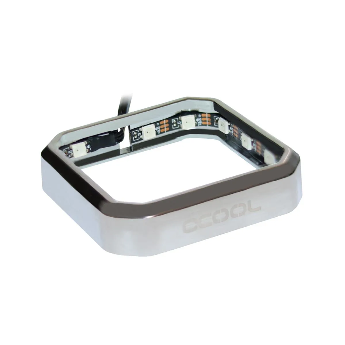 Alphacool Alphacool Aurora XPX Digital RGB Frame Chrome POM 1016188 — product photo