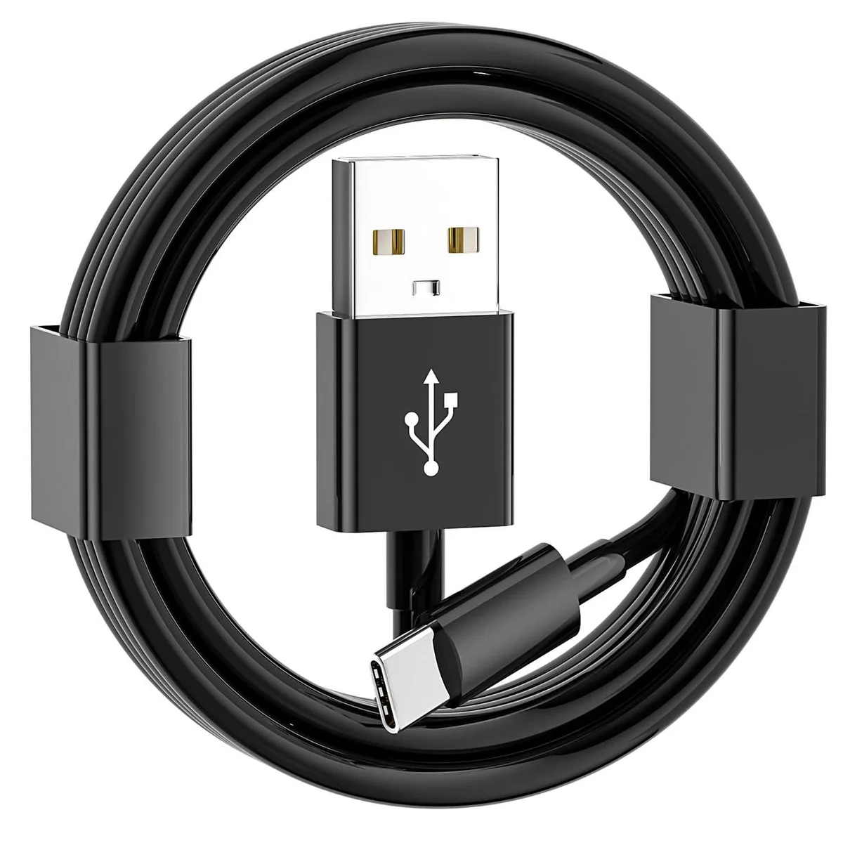 Kootion Kootion 6ft USB-A to USB-C CarPlay cable for iPhone 14-17, Galaxy S22-S25, Pixel 8a/9 Pro — product photo