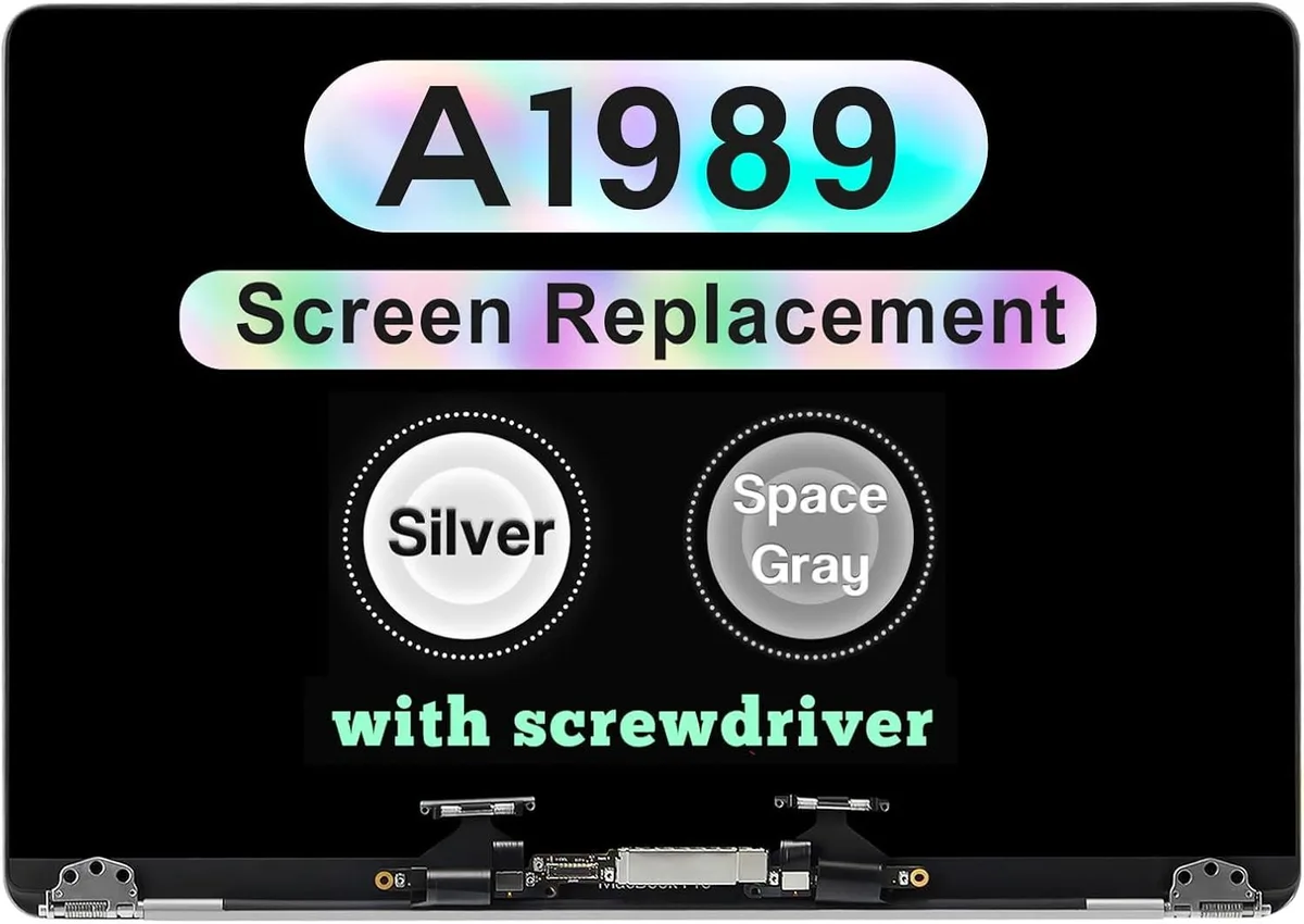 NUOLAISUN NUOLAISUN 13.3" Retina Display Full Assembly Gray A1989 A2159 A2251 A2289 EMC 3214 3358 3301 — product photo