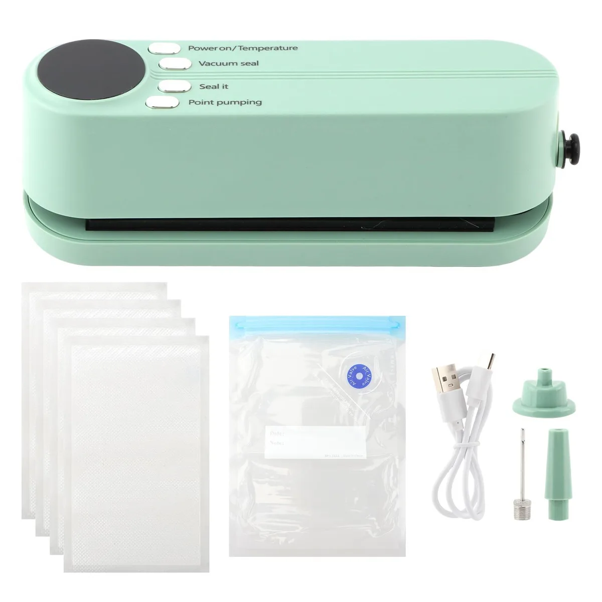  FoodSaver Mini Vacuum Sealer 22419871 Green — product photo
