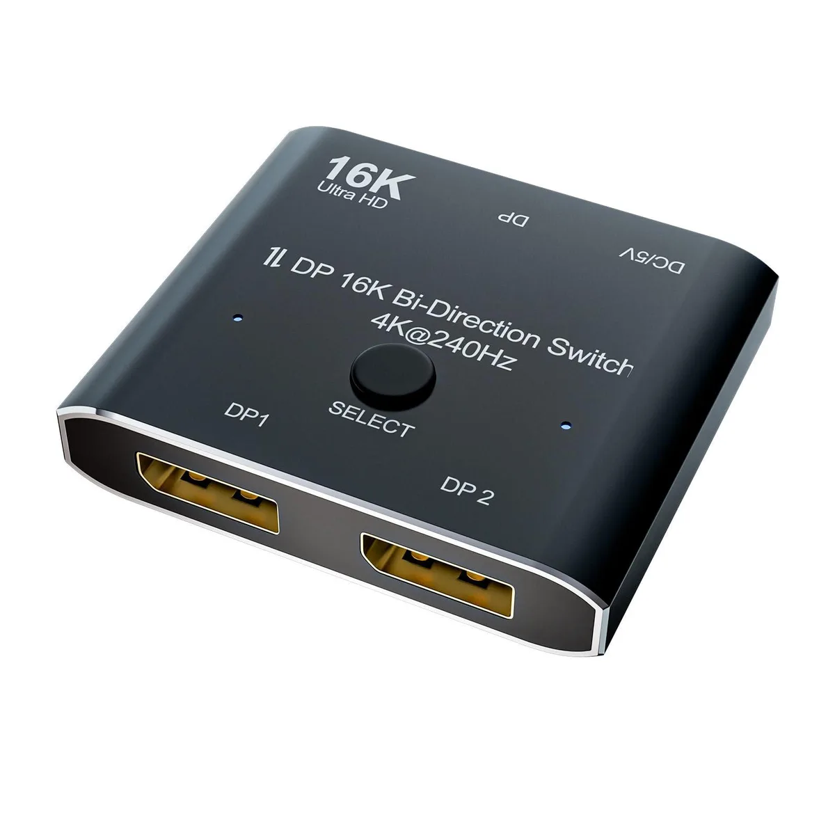 BUCIER BUCIER A0201 DisplayPort 2.0 16K Bi-Directional Switch 8K@120Hz 4K@240Hz — product photo