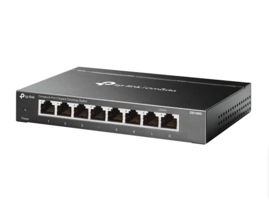 TP-Link TP-Link Omada 8-Port Gigabit Desktop Switch DS108G network switch — product photo