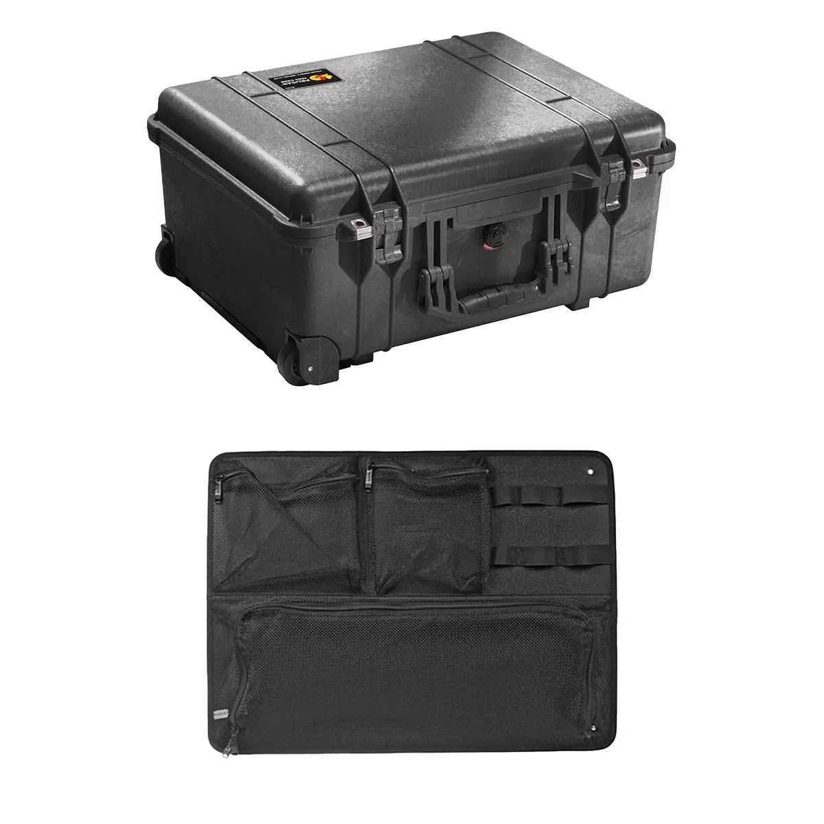 Pelican Products, Inc. Pelican 11560SC Protector Studio Camera Case with Dividers and PC1569 Lid Organizer, Black — product photo