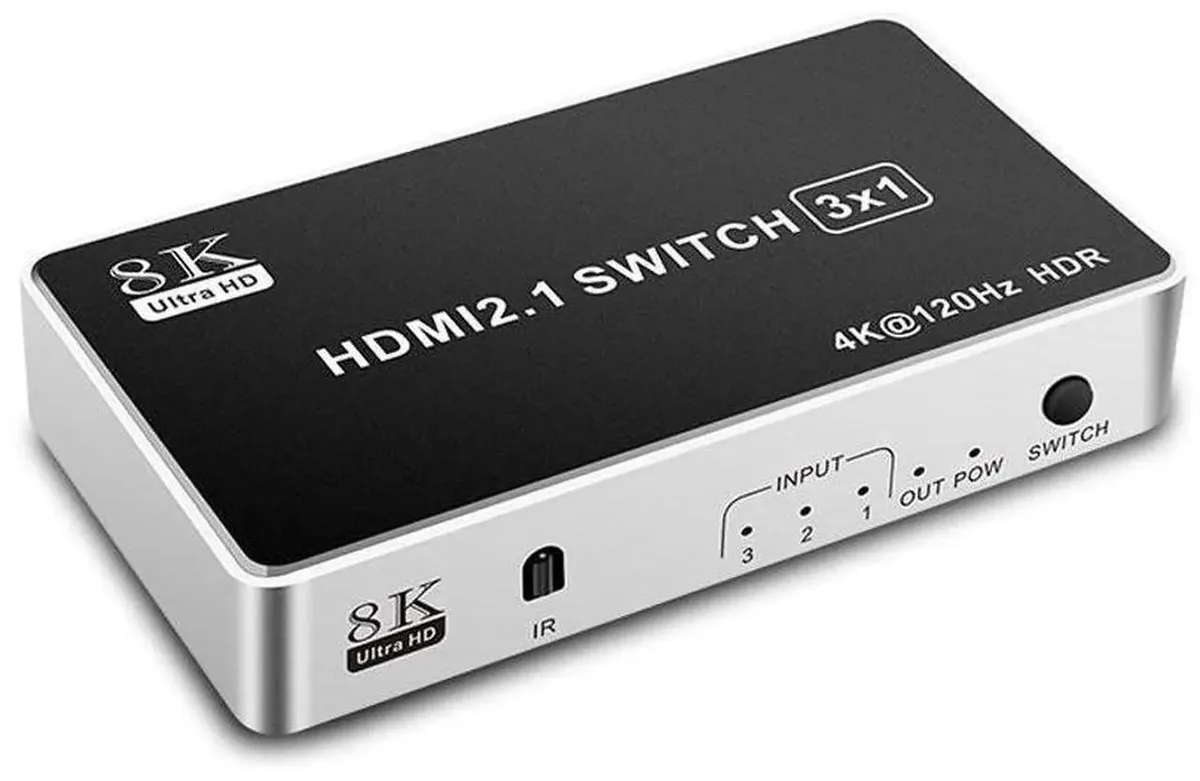 SMUGDESK SMUGDESK 3-Port HDMI 2.1 Video Switch 240Hz — product photo