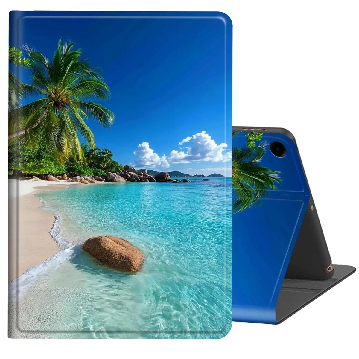 GSM Outdoors GSM Outdoors 2 in 1 Accessory for Galaxy Tab A9+ 11 inch 2023 2024 SM-X210/X216/X218 Blue Sea Beach — product photo