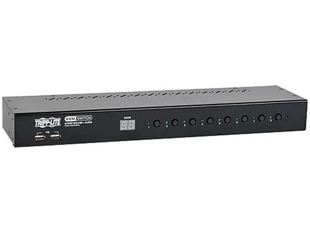 Tripp Lite Tripp Lite B043-DUA8-SL 8-Port 1U Rackmount DVI USB KVM Switch — product photo