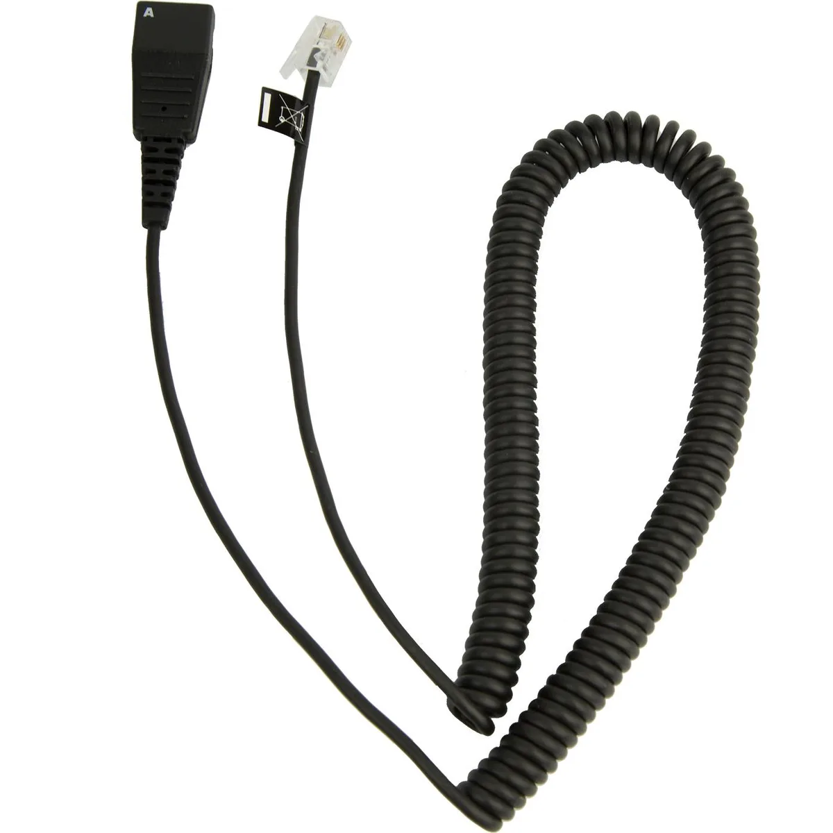 Jabra Enterprise Products Jabra Enterprise Products 8800-01-37 phone cable 6.56 ft QD to RJ-10 — product photo