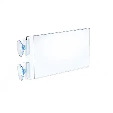 Azar Displays Azar Displays 106682 Two-Sided Acrylic Sign Holder 7"W — product photo