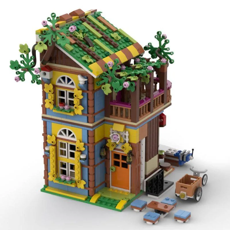 ZITIANYOUBUILD ZITIANYOUBUILD MOC-102963 Bees Shop 980 Parts Educational Building Set — product photo