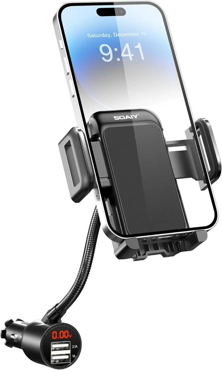 Keyence Keyence 3-in-1 Cigarette Lighter Car Mount + Voltage Detector — product photo