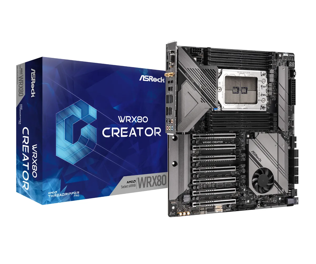 ASRock ASRock WRX80 CREATOR R2.0 server motherboard — product photo