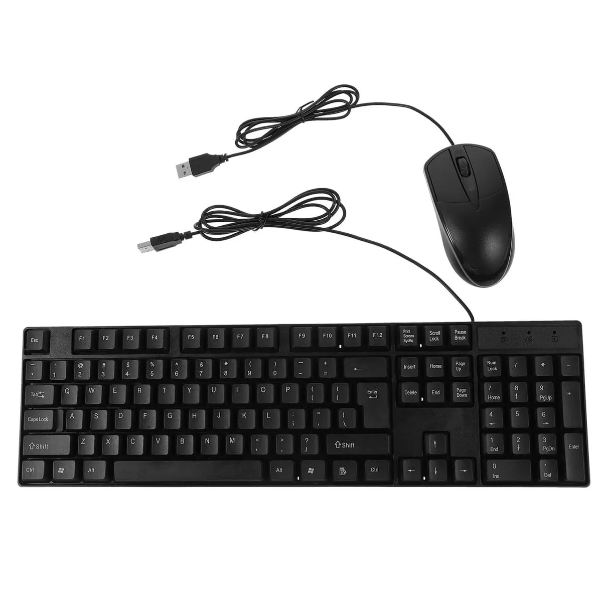 BESIGN BESIGN Wired USB Keyboard and Mouse Combo with Numeric Keypad — product photo