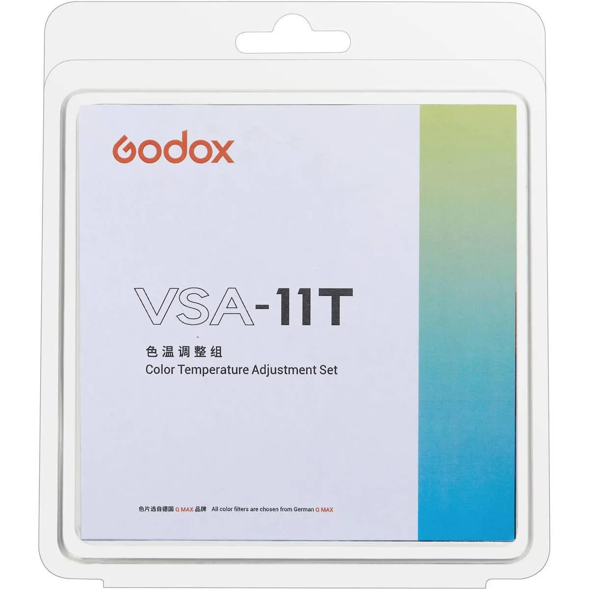 Godox Photo Equipment Co. Ltd Godox VSA-11T Color Temperature Adjustment Set 11 filters 4.7 inch — product photo