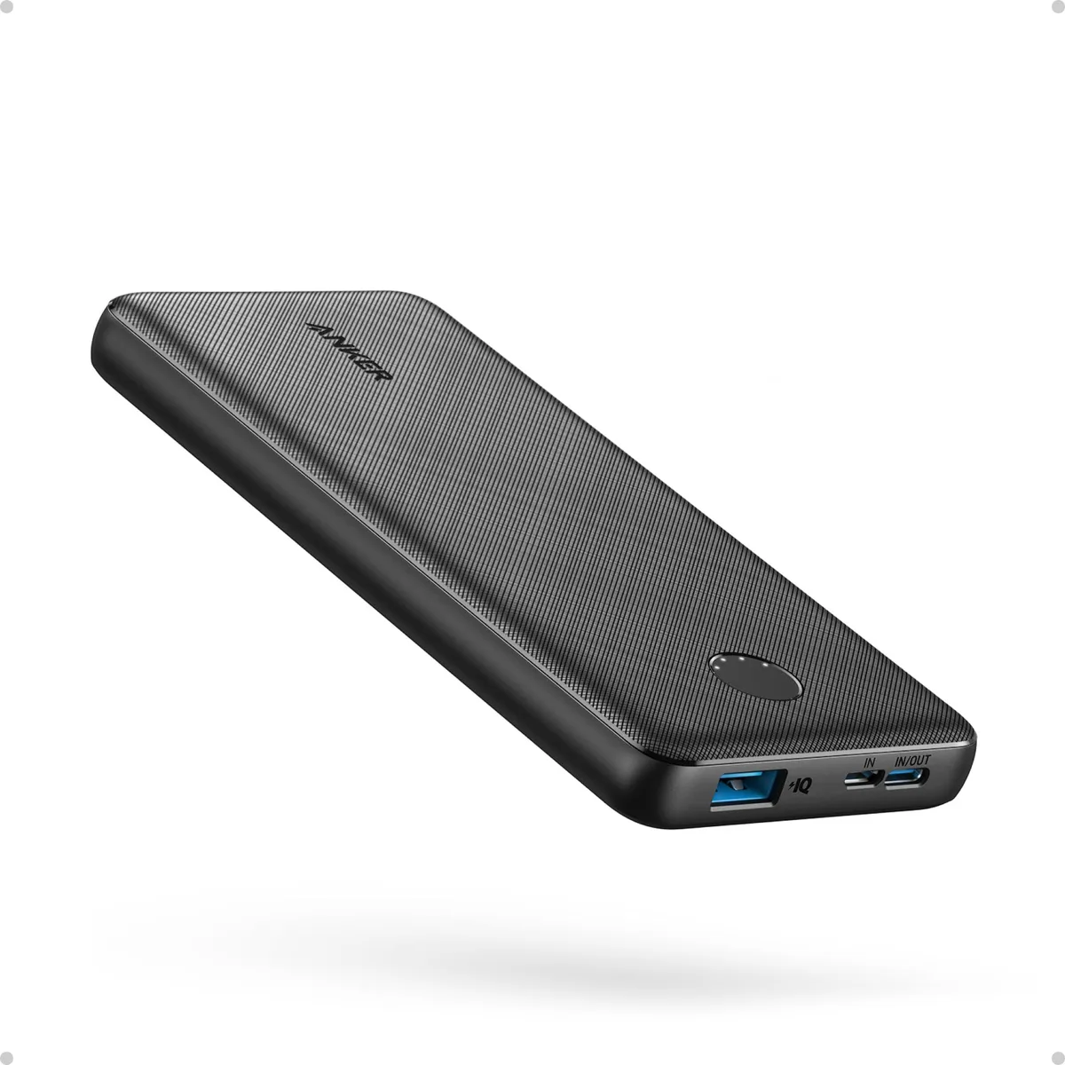  Anker PowerCore Slim 10000 Power Bank 10000mAh Black A1229 — product photo