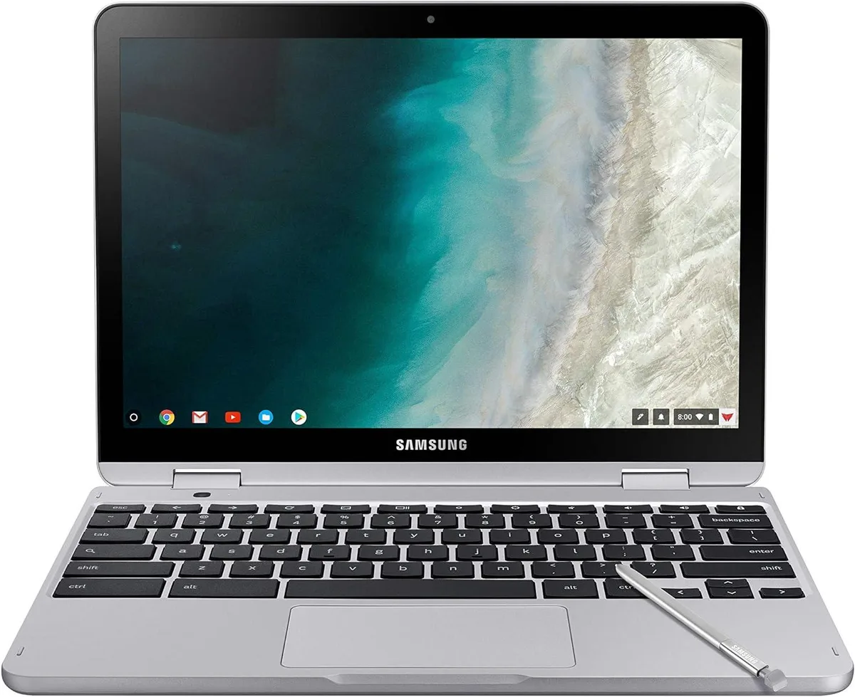 SAMSUNG SAMSUNG Chromebook Plus V2 2-in-1 laptop 12.2" 4GB 64GB Silver — product photo