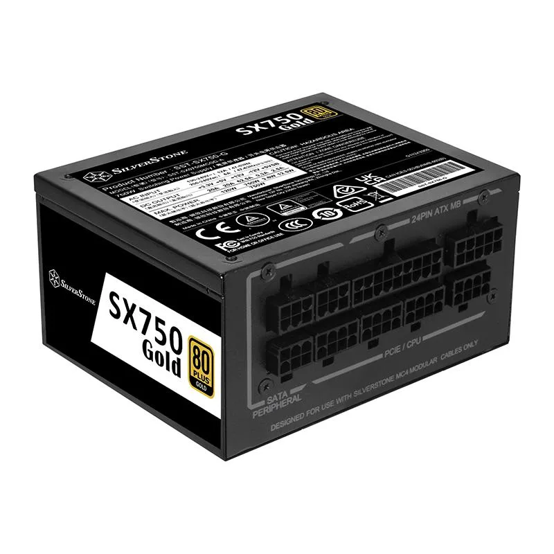 Silverstone SilverStone SST-SX750-G 750W 80 PLUS Gold SFX Fully Modular power supply — product photo