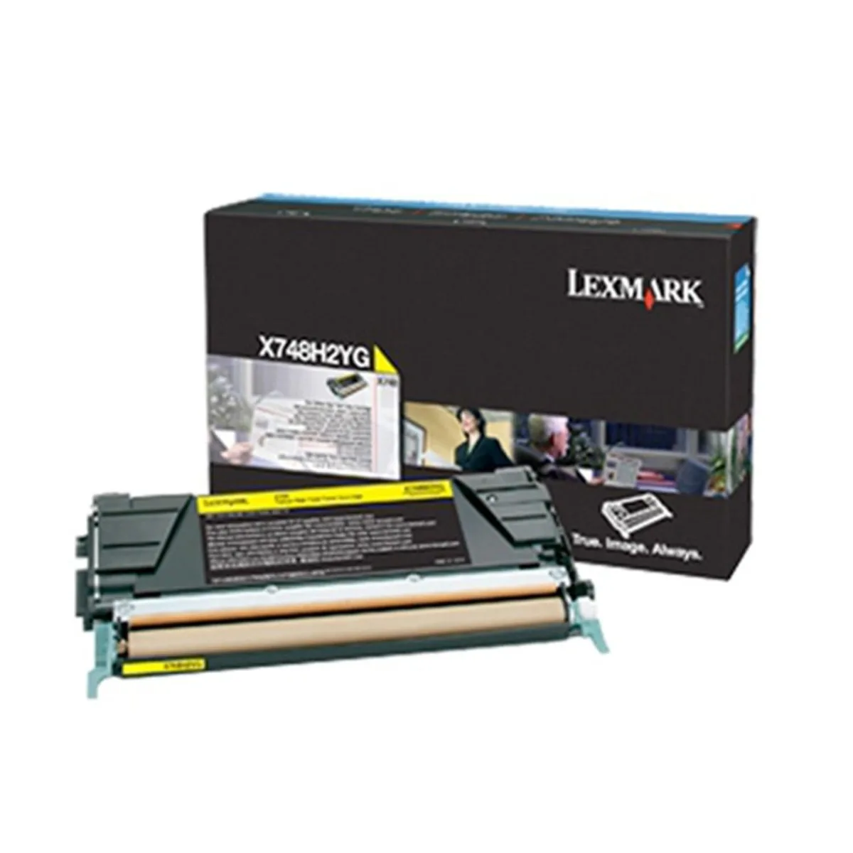 Lexmark Lexmark X748H2YG Yellow High Yield Toner Cartridge 10000 Pages — product photo