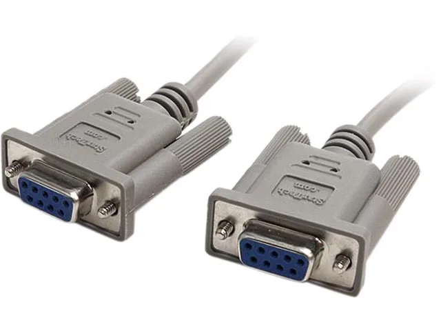 STARTECH STARTECH SCNM9FF 10 ft serial cable DB9 female to female — product photo