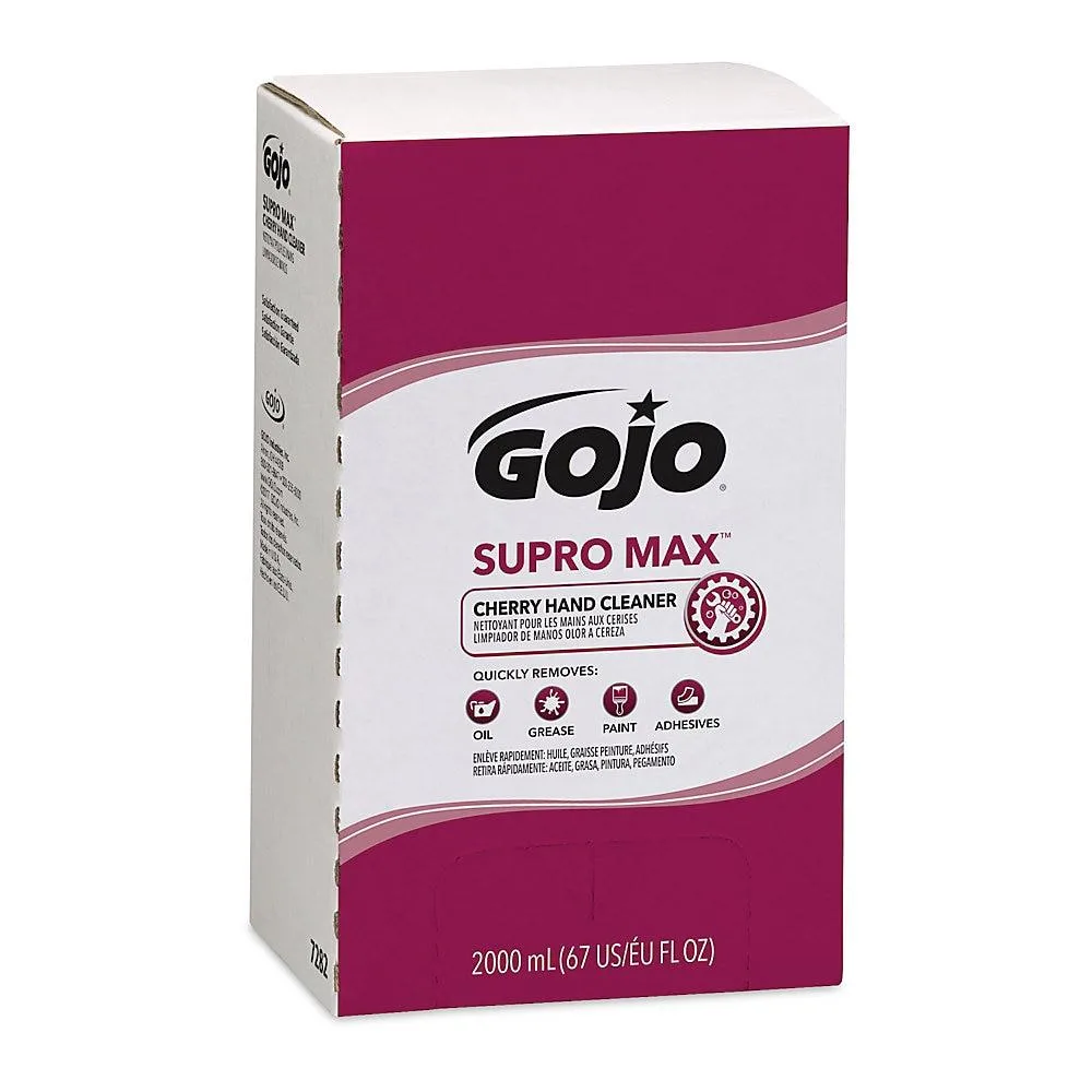 Go-Jo Ind. Go-Jo Ind. 7282-04 Supro Max Cherry Hand Cleaner 4 x 2000 ml skin care — product photo