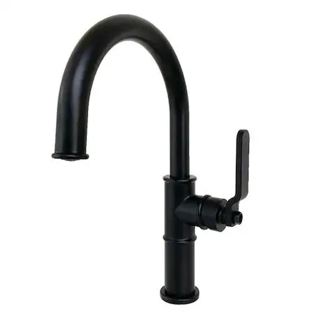 KINGSTON BRASS KINGSTON BRASS KS2230KL Whitaker Single-Handle Bathroom Faucet W/ Push — product photo