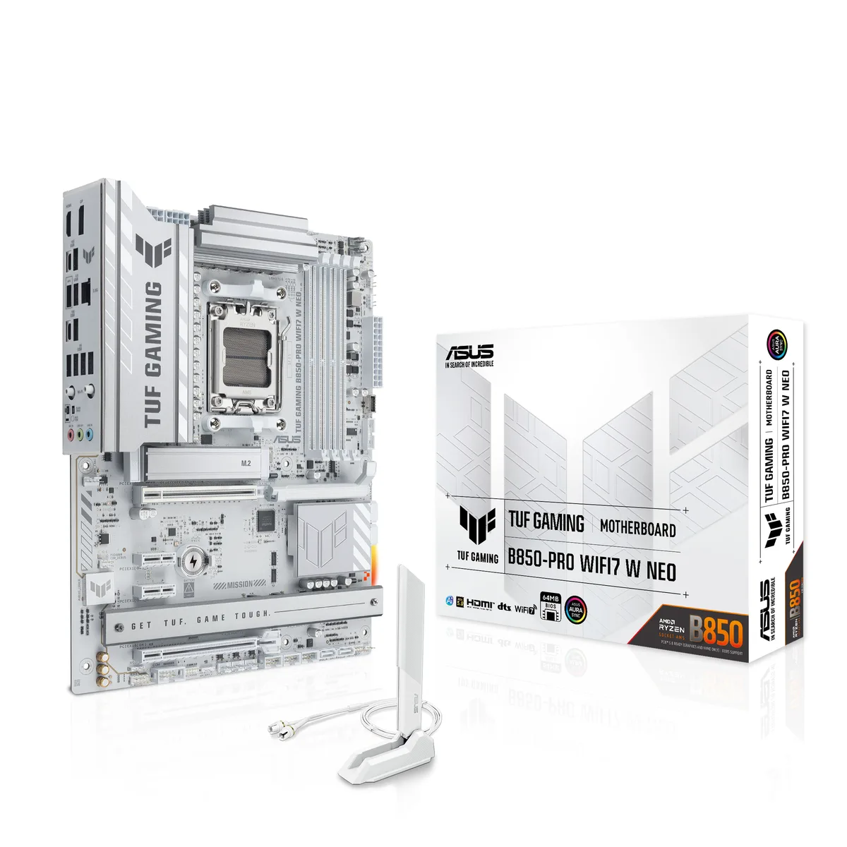 ASUS ASUS 90MB1NW0-M0VAY0 TUF GAMING B850-PRO WIFI7 W NEO AMD motherboard — 商品写真