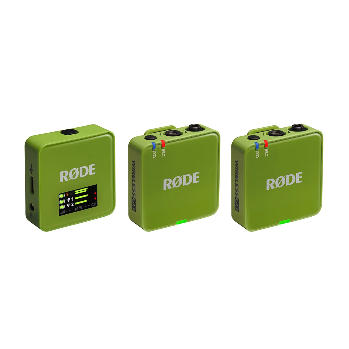RODE Microphone RODE Microphone Wireless GO GEN3 GREEN camera accessory — product photo