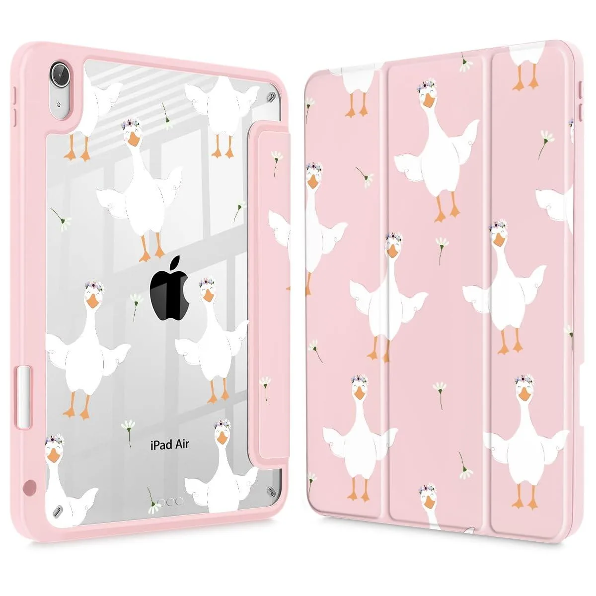 ARENTI ARENTI 2 in 1 Accessory iPad Air 11 2026/2025/2024 10.9 2022/2020 Goose Flower — product photo