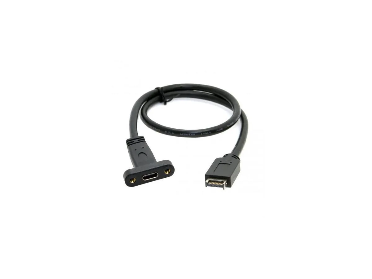 BUCIER BUCIER USB 3.1 Front Panel Header to USB-C Female 40cm — product photo