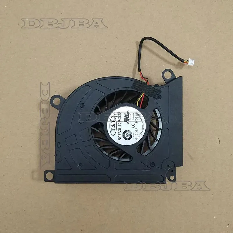 DBTLAP DBTLAP laptop CPU cooling fan B9733L12B-028 12V 0.36A — product photo