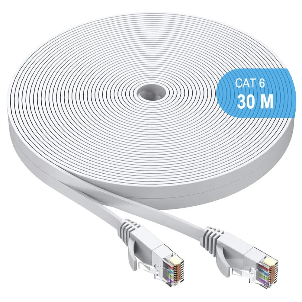 Vemsoin Vemsoin 30 m Cat6 network ethernet cable white 98.42 ft — product photo