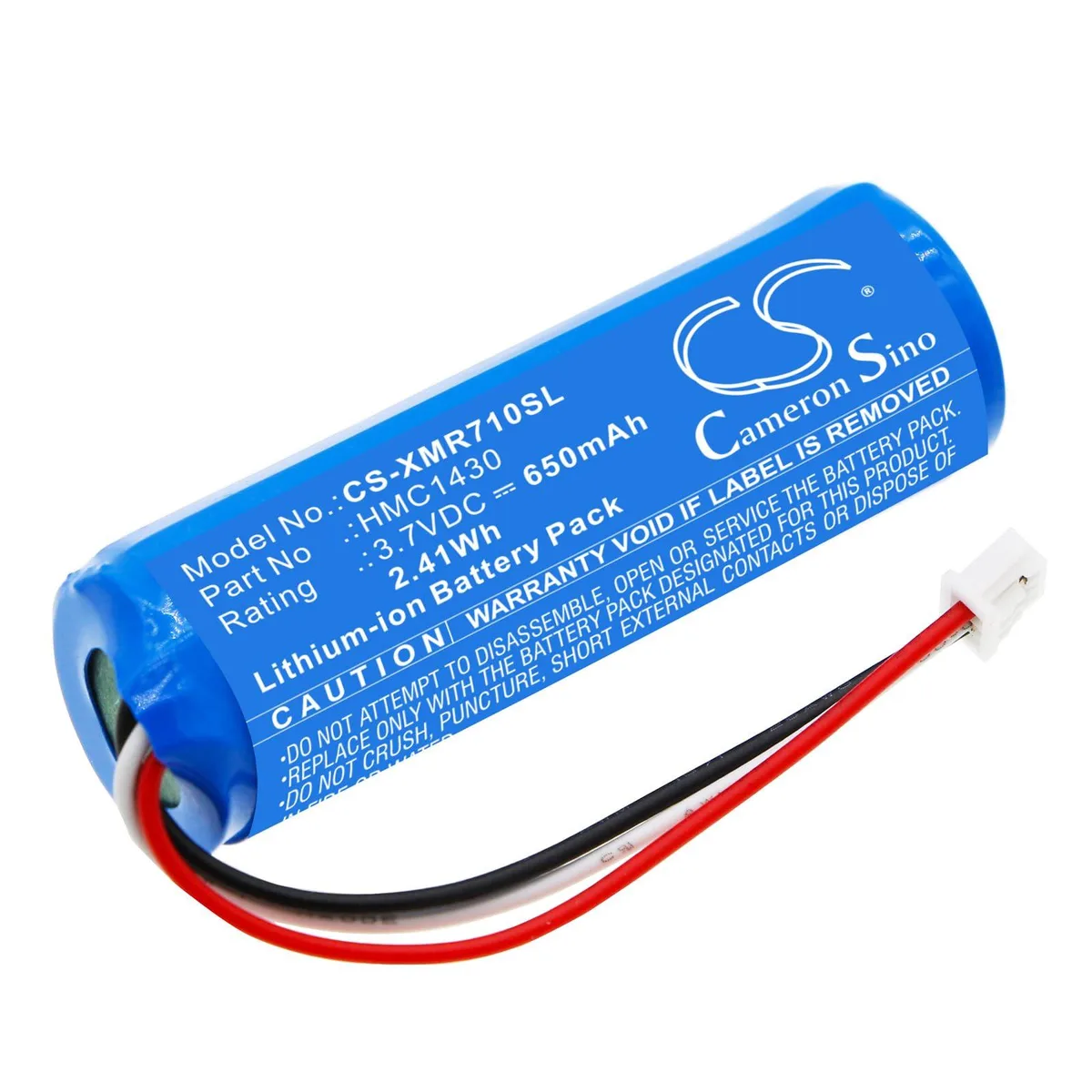  Cameron Sino HMC1430 650mAh 2.41Wh camera battery — product photo