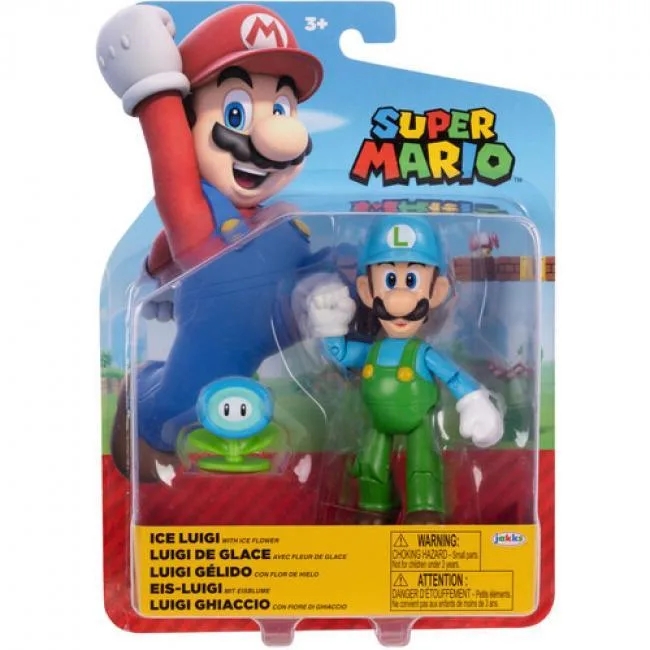 Jakks Pacific Jakks Pacific 429434-V1 Super Mario 4in Action Figure 6pc Wave 46 Asst — product photo
