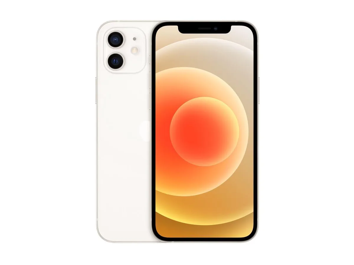 Apple Apple iPhone 12 Mini 64GB White 5.4" iOS 14.1 A14 Bionic 4GB RAM — product photo