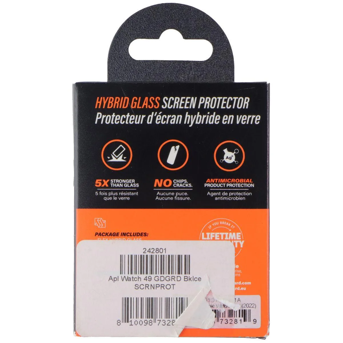 Invisible Gadget Guard Invisible Gadget Guard Flex Series Screen Protector Apple Watch Ultra 47 mm 2022 Clear wearable technology — product photo