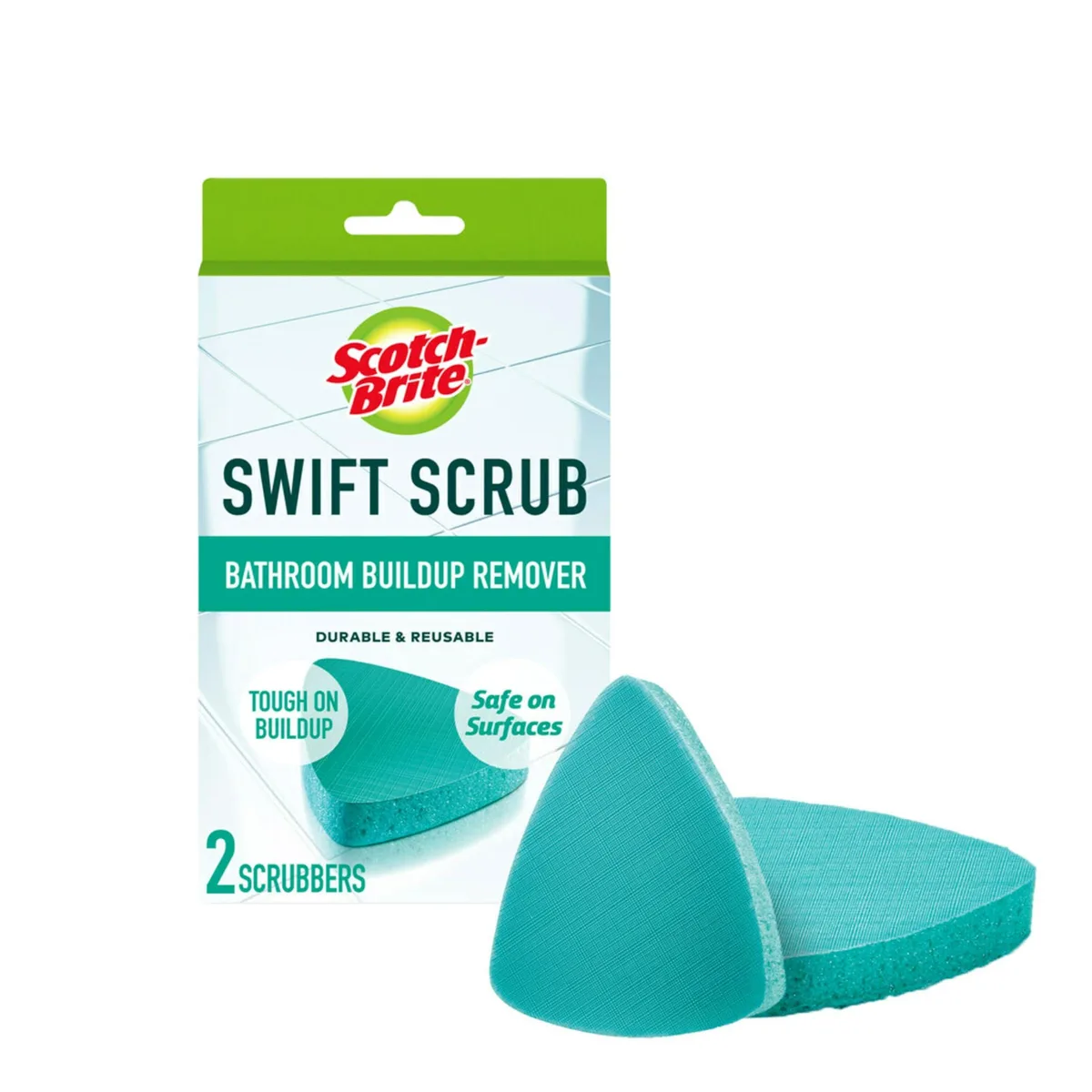 Scotch-Brite Swift Scrub Bathroom Buildup Remover 2 Pack — product photo