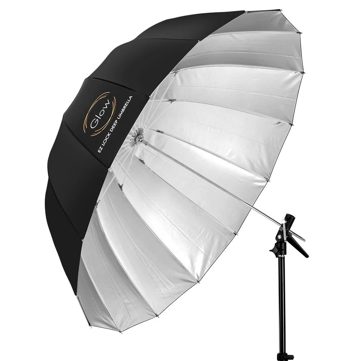 Glow Edge Glow Edge 51" Deep Silver Fiberglass Umbrella Studio — product photo