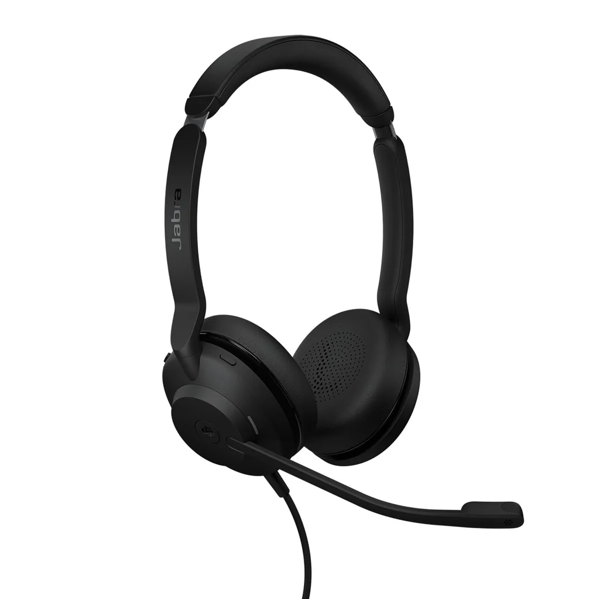  Jabra Evolve2 30 SE (2025) Wired On-Ear Headset Black 28mm 115dB 32ohm 125g 3.5mm — product photo