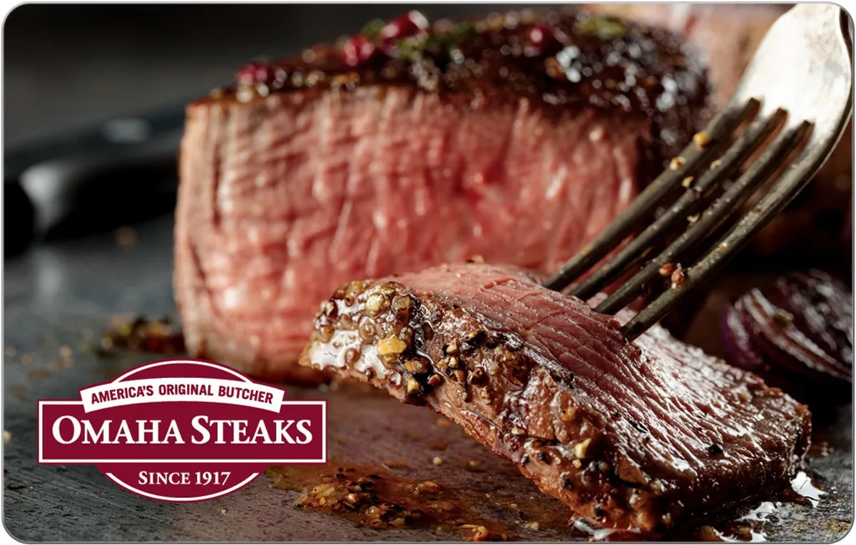Omaha Steaks International Omaha Steaks International OM-10000 $100 Restaurant Gift Card — product photo