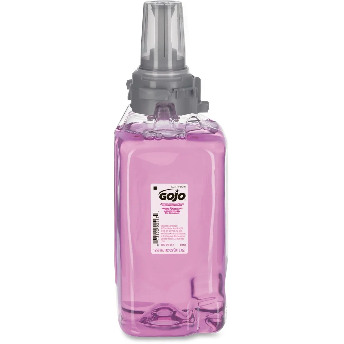 GOJO GOJO 881203CT ADX-12 Plum Antibacterial Foam Soap Refill 3 Pack — product photo