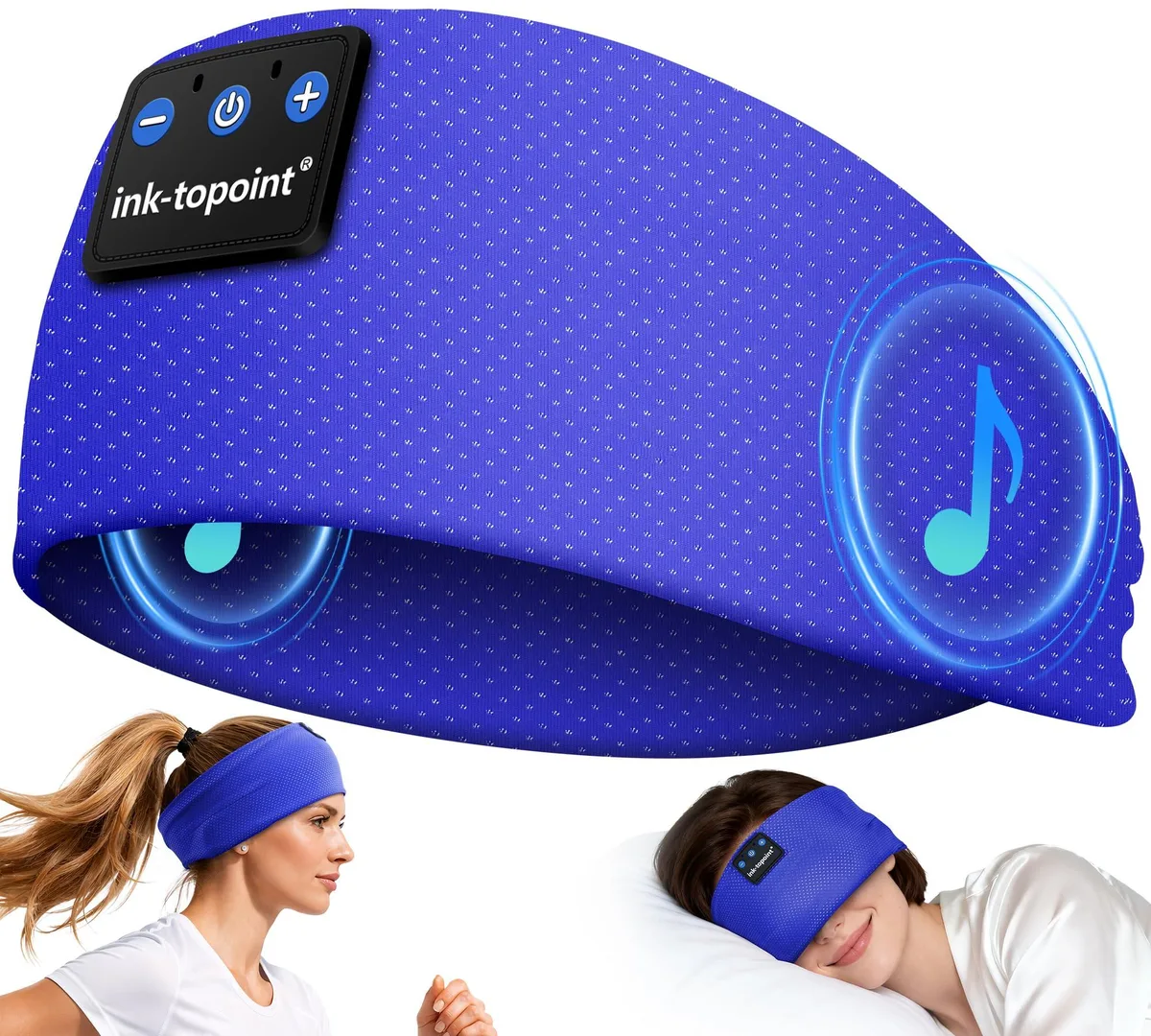 PHILIPS WFL900/H Bluetooth 5.4 Sports Sleep Headphones White — product photo